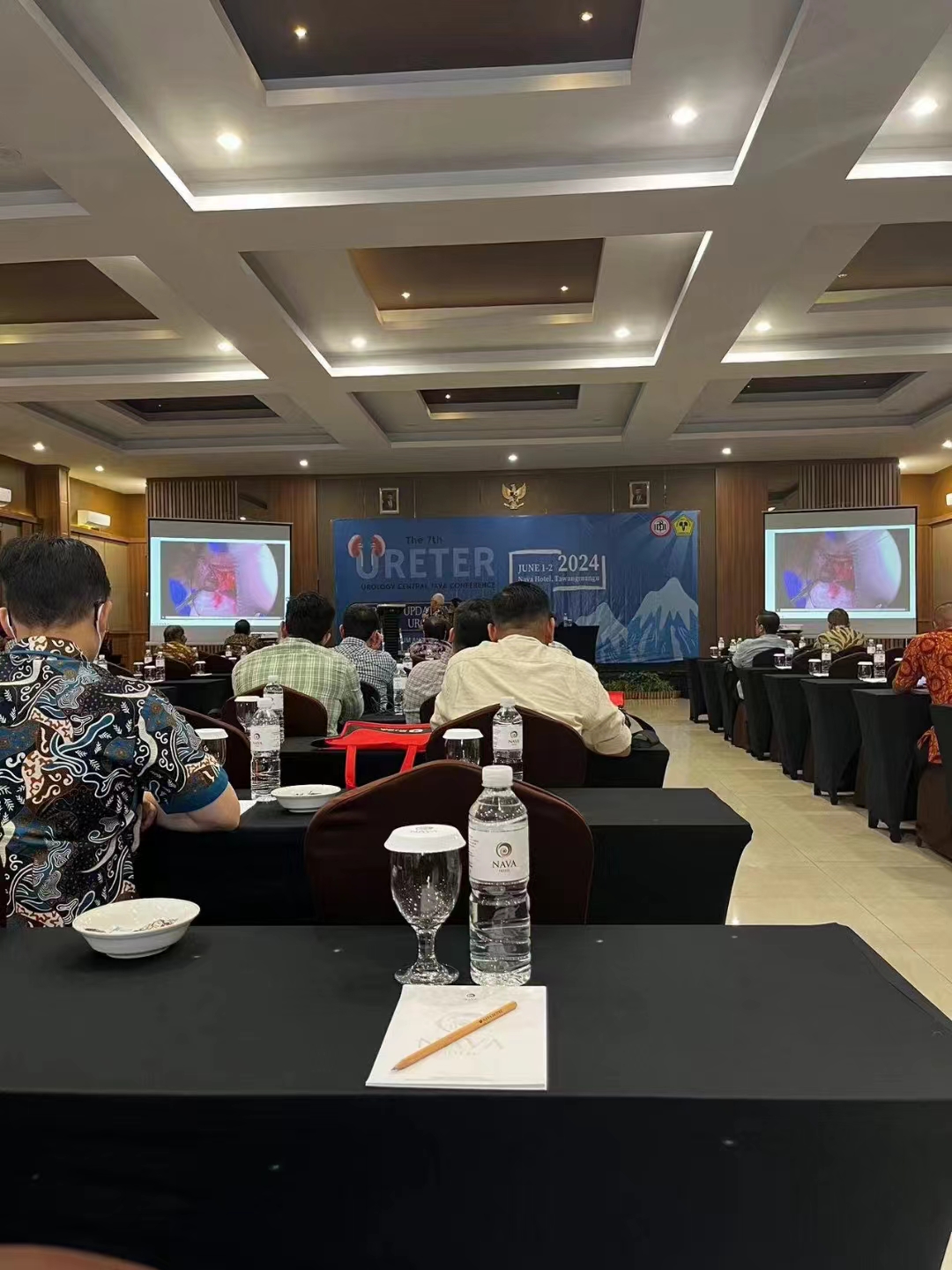 At the Indonesia Urology Annual Conference, SonoStar handheld ultrasound participated in the exhibit