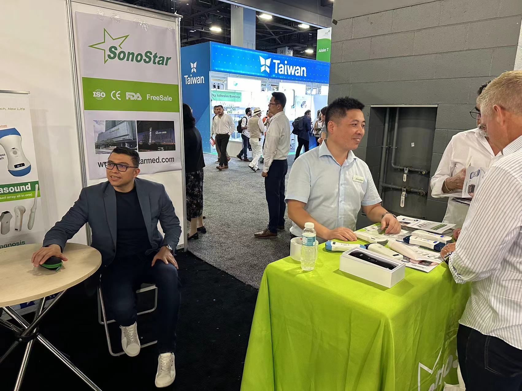 The FIME Medical Exhibition in the United States showcased SonoStar, attracting many new and old cus